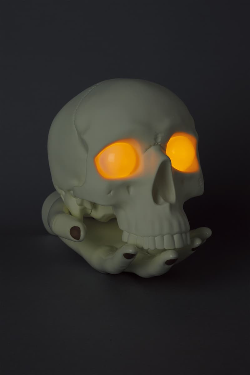 UNDERCOVER x P.A.M. Skull Lamp Capsule Jun Takahashi P.A.M. Misha Hollenbach Shauna T Perks and Mini home lighting home decor lamps