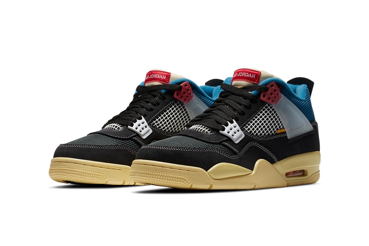 Union x Air Jordan 4 "Off Noir" To Release on Nike SNKRS (UPDATE)