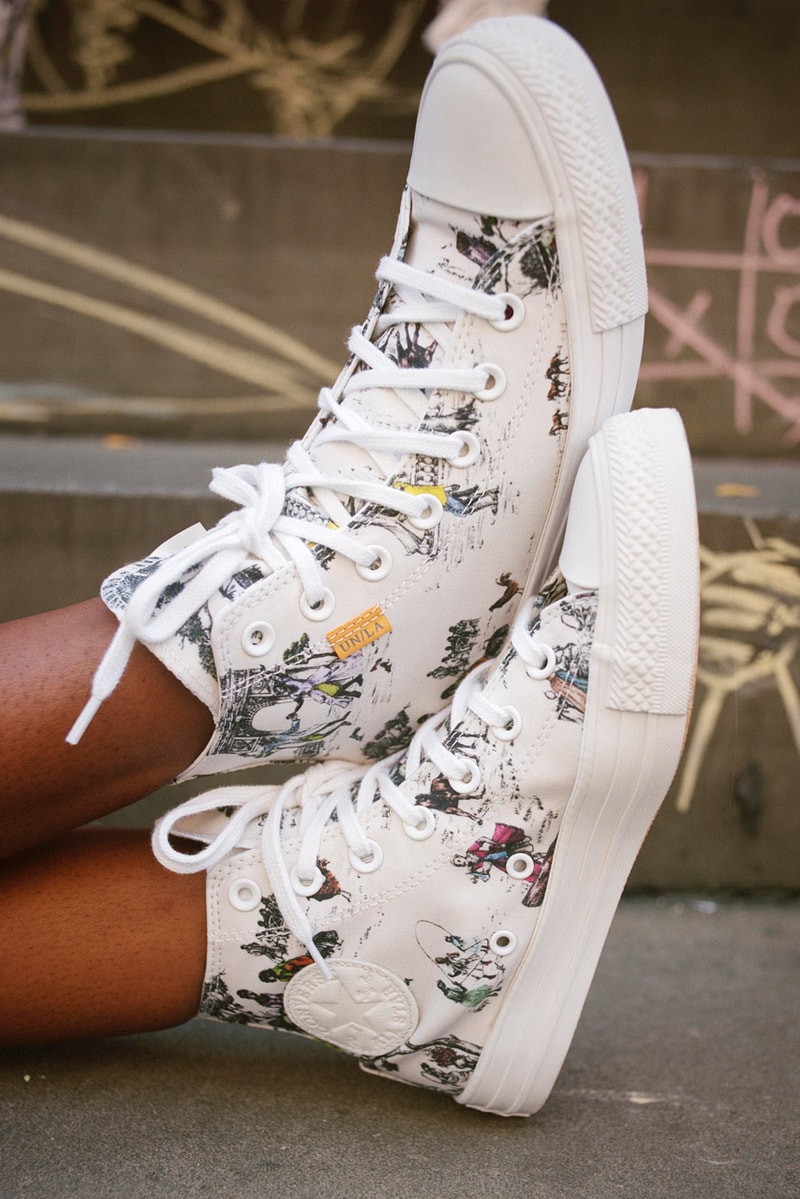 chris gibbs union la los angeles converse chuck taylor all star hi high Sheila Bridges harlem toile print hoodie bucket hat official release date info photos price store list buying guide exclusive interview hypebeast