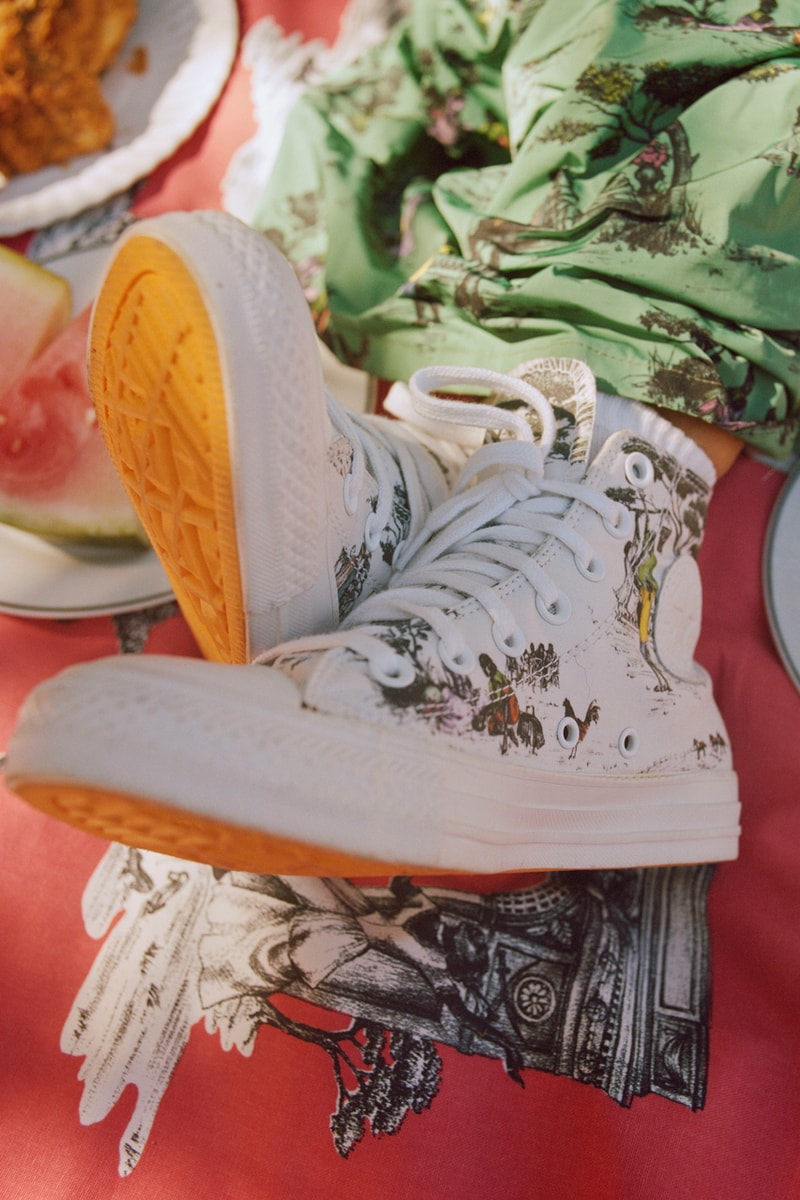 chris gibbs union la los angeles converse chuck taylor all star hi high Sheila Bridges harlem toile print hoodie bucket hat official release date info photos price store list buying guide exclusive interview hypebeast