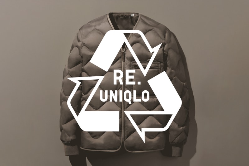 Uniqlo Re.Uniqlo Sustainability Program News Japan recycled down environment 