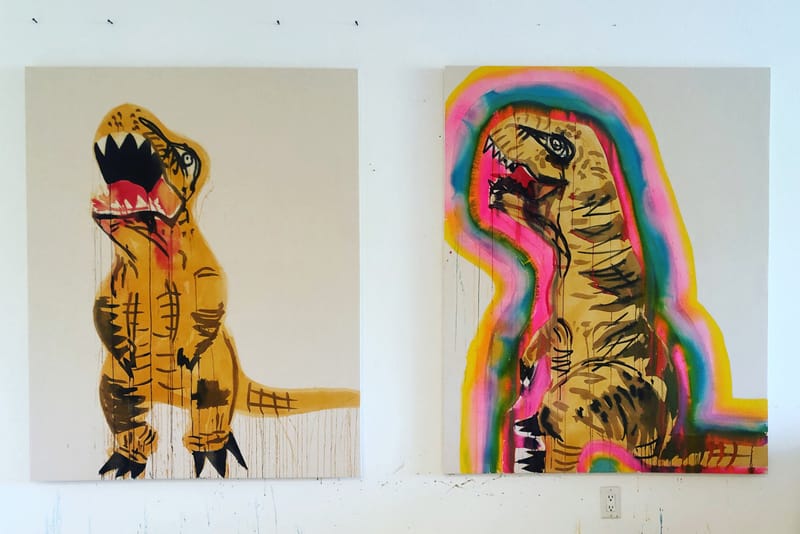 Liz Markus' T-Rexes To Invade Unit London's New Concept Art Gallery