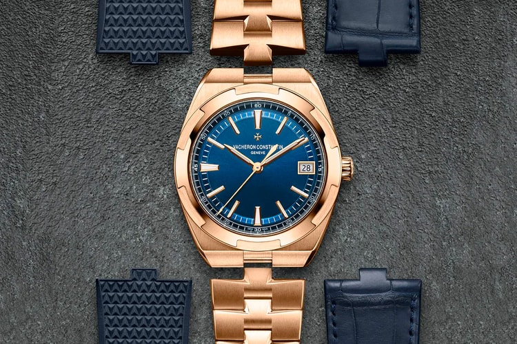 Vacheron Constantin Unveils 18k Pink-Gold Overseas Watch