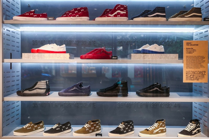 Vans Opens First Asia Boutique Shanghai tx huai hai road building brick and mortar store menswear streetwear sneakers shoes footwear