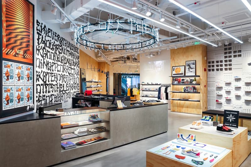 Vans Opens First Asia Boutique Shanghai tx huai hai road building brick and mortar store menswear streetwear sneakers shoes footwear