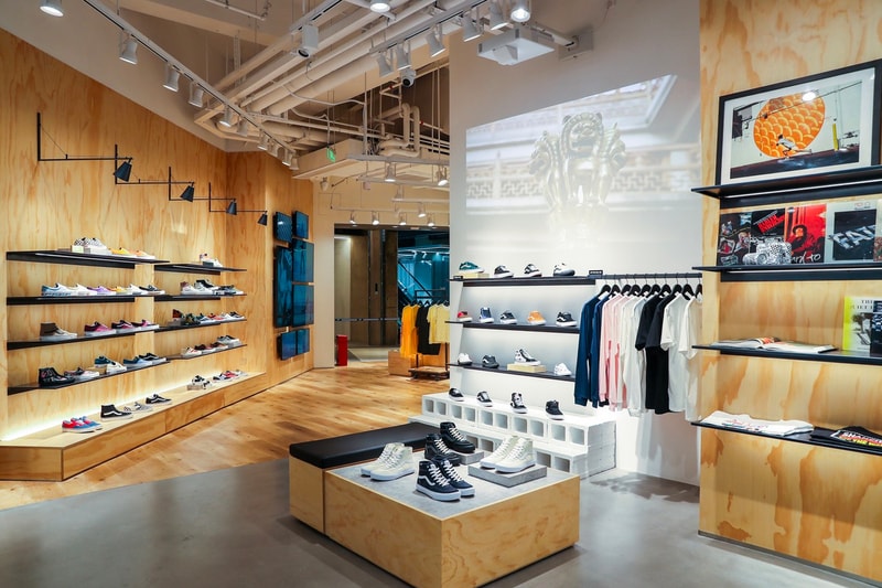 Vans Opens First Asia Boutique Shanghai tx huai hai road building brick and mortar store menswear streetwear sneakers shoes footwear