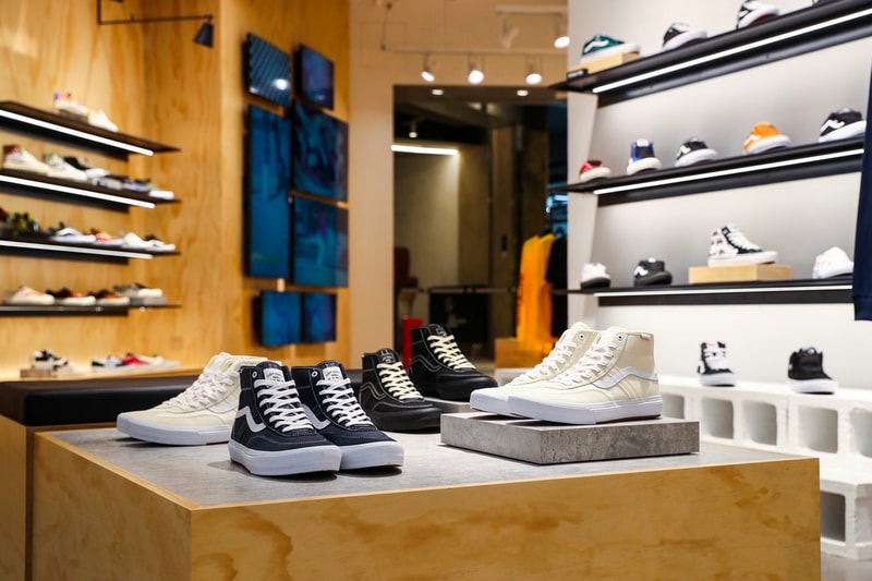 Vans Opens First Asia Boutique Shanghai tx huai hai road building brick and mortar store menswear streetwear sneakers shoes footwear