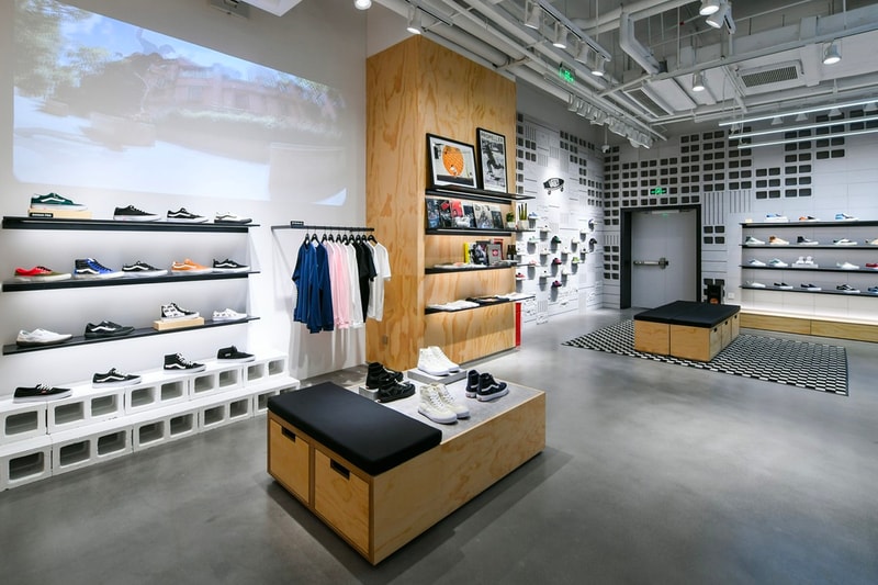 Vans Opens First Asia Boutique Shanghai tx huai hai road building brick and mortar store menswear streetwear sneakers shoes footwear