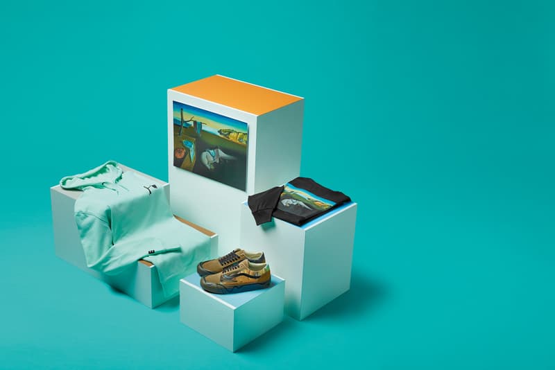 MoMA x Vans Footwear and Apparel Collection salvador dali kandinsky claude monet classic slip-on old skool twist ComfyCush Old Skool Era museum of modern art