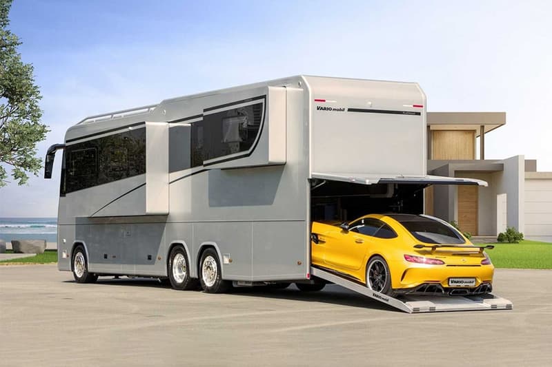 VARIOmobil Perfect 1200 Platinum Motorhome RV $1.7M USD Benz Actros 2453 Mercedes-AMG GT 10.7-liter turbo-diesel six-cylinder engine Luxury Automotive Travel Design