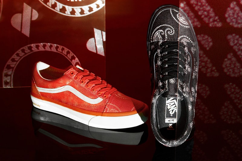 Case Study Joins Vault by Vans for a Jacquard Paisley Old Skool sneakers Seoul South Korea skate 