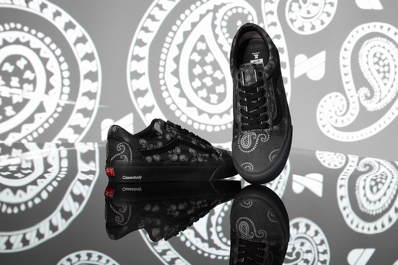 Case Study Joins Vault by Vans for a Jacquard Paisley Old Skool sneakers Seoul South Korea skate 