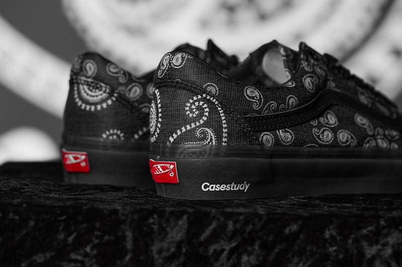 Case Study Joins Vault by Vans for a Jacquard Paisley Old Skool sneakers Seoul South Korea skate 