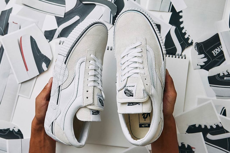 vault by vans sk8 hi half cab slip on era rowley old skool cut and paste pack black white gum official release date info photos price store list buying guide