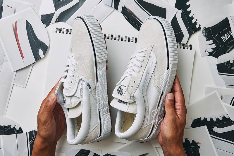 vault by vans sk8 hi half cab slip on era rowley old skool cut and paste pack black white gum official release date info photos price store list buying guide