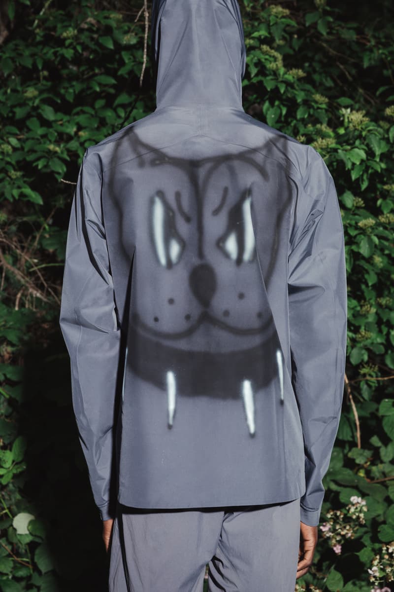 CHITO x Veilance Artist Collaboration Collection sancheeto taka kasuga interview menswear charity vertical generation lookbook release date info buy jacket airbrush artwork fw20 fall winter 2020