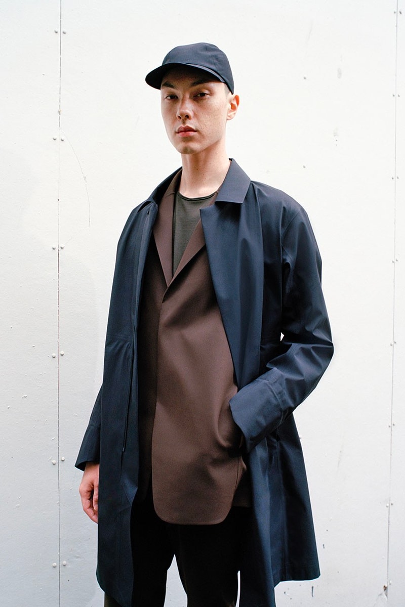 VEILANCE Fall Winter 2020 Lookbook menswear streetwear collection jackets coats weatherproof outdoor shirts trousers suits