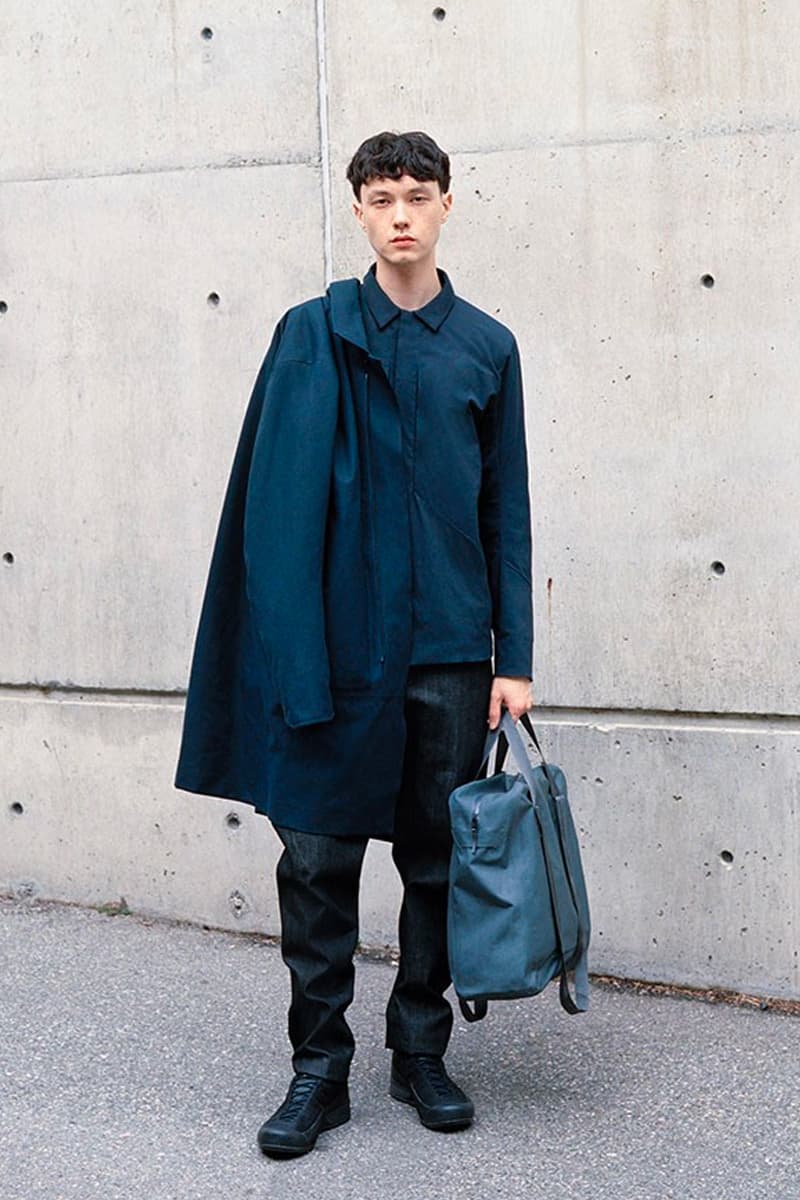 VEILANCE Fall Winter 2020 Lookbook menswear streetwear collection jackets coats weatherproof outdoor shirts trousers suits