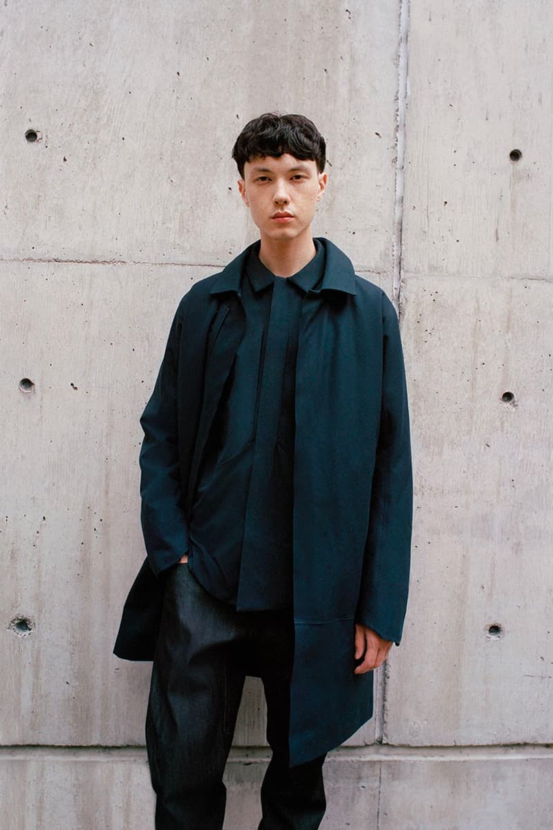 VEILANCE Fall Winter 2020 Lookbook menswear streetwear collection jackets coats weatherproof outdoor shirts trousers suits