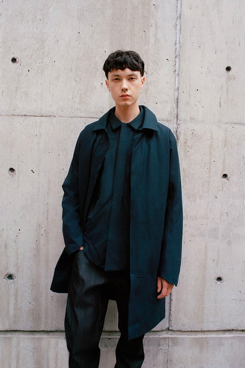 VEILANCE Fall Winter 2020 Lookbook menswear streetwear collection jackets coats weatherproof outdoor shirts trousers suits