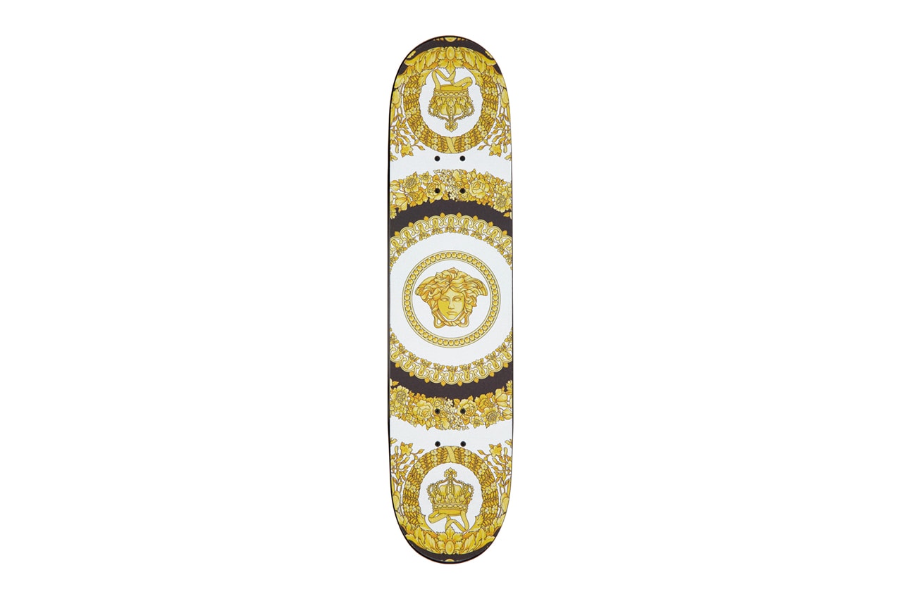 Versace Logo Skateboard Deck skateboarding spring summer 2020 collection accessories sports ss20