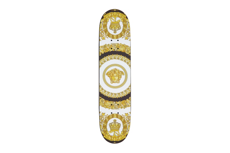 Versace Logo Skateboard Deck skateboarding spring summer 2020 collection accessories sports ss20