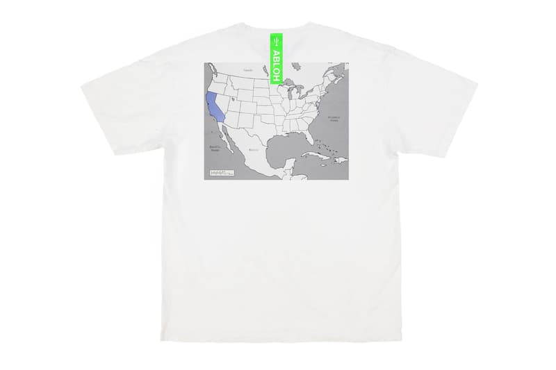 virgil abloh canary yellow swing state voting t shirts us presidential election 2020 donald trump joe biden official release date info photos price store list buying guide