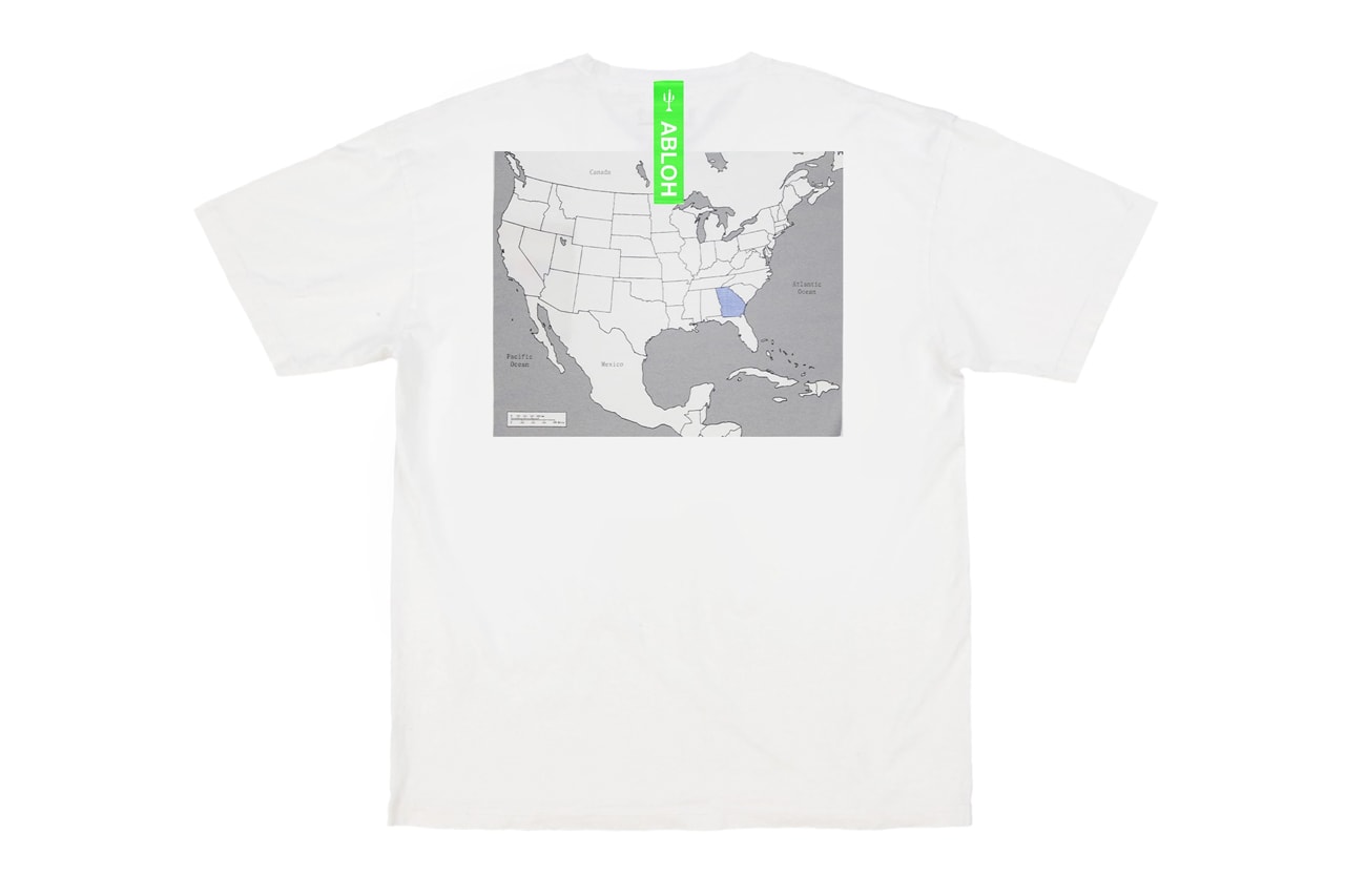 virgil abloh canary yellow swing state voting t shirts us presidential election 2020 donald trump joe biden official release date info photos price store list buying guide