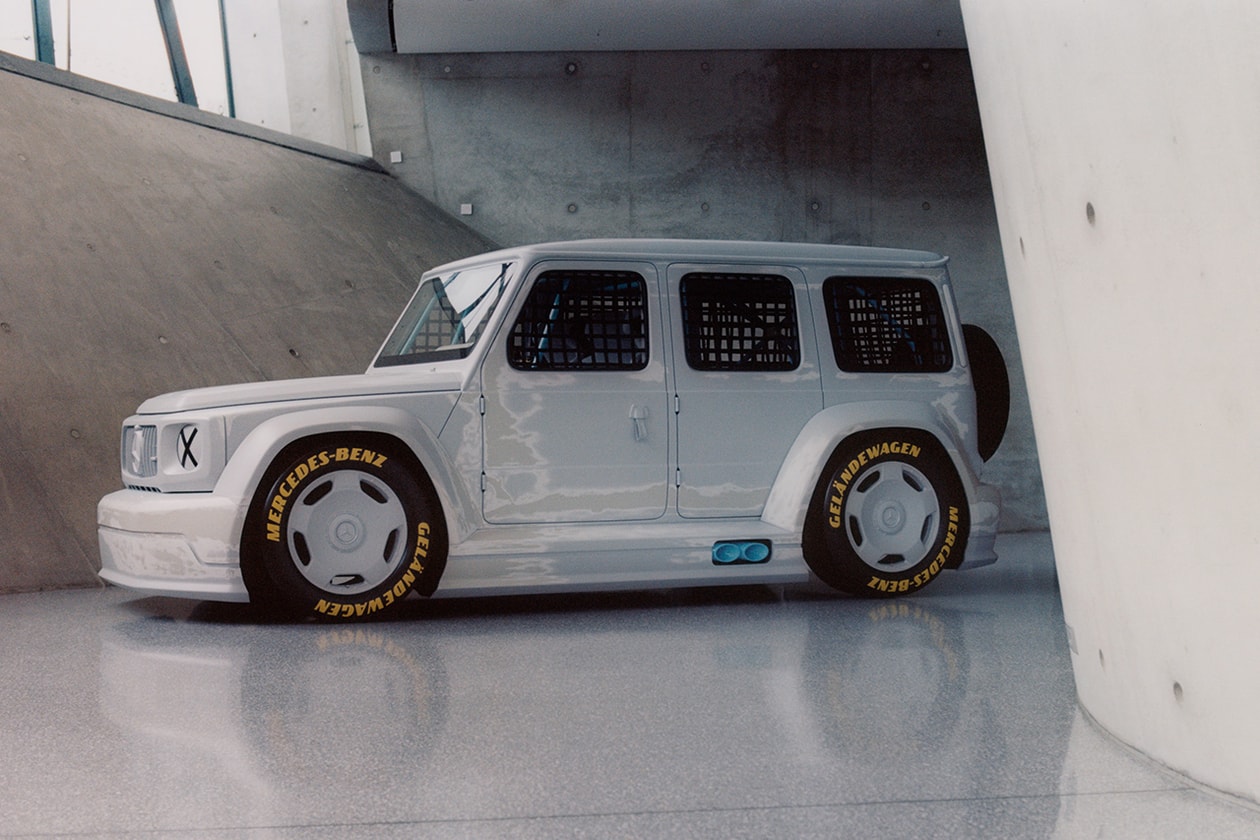 Virgil Abloh mercedes benz unique car g-class release gorden wagener how much one of a kind unique art fashion automotive cars