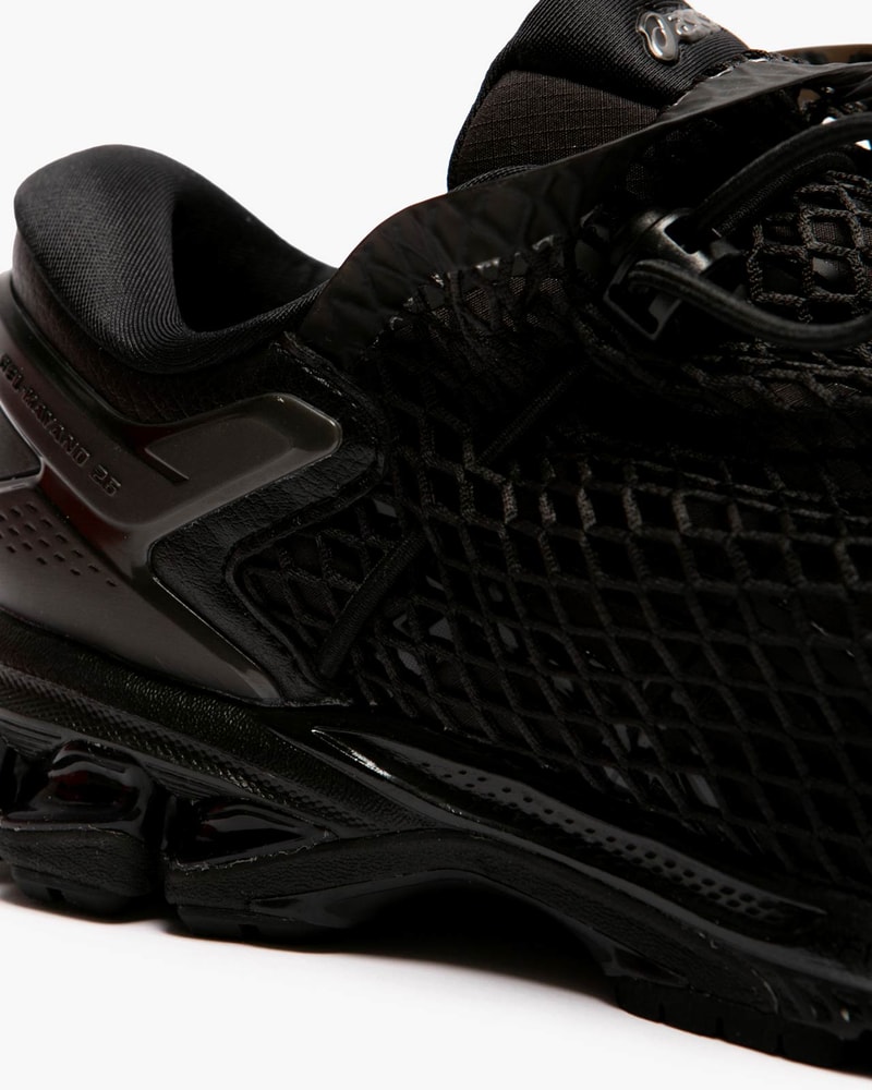 vivienne westwood asics gel kayano 26 black mesh 1021A320 001 official release date info photos price store list buying guide sex and the city carrie bradshaw sarah jessica parker