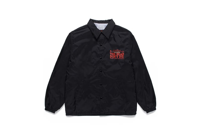 WACKO MARIA Jim Jarmusch THE DEAD DONT DIE Capsule menswear streetwear spring summer 2020 collection ss20 graphics