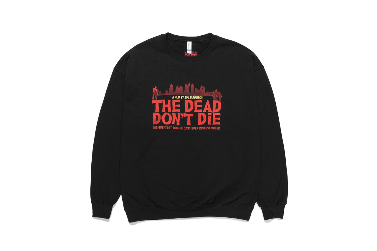 WACKO MARIA Jim Jarmusch THE DEAD DONT DIE Capsule menswear streetwear spring summer 2020 collection ss20 graphics