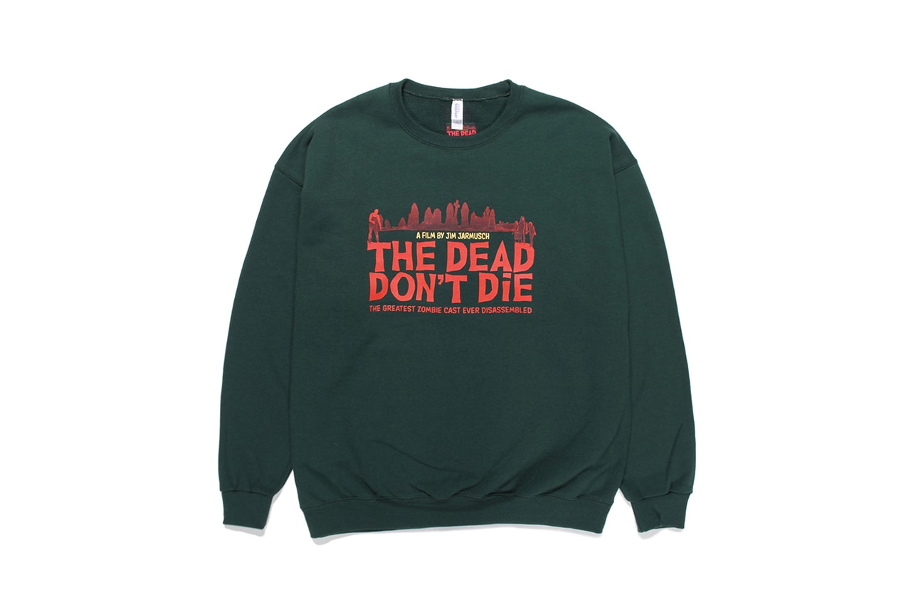 WACKO MARIA Jim Jarmusch THE DEAD DONT DIE Capsule menswear streetwear spring summer 2020 collection ss20 graphics