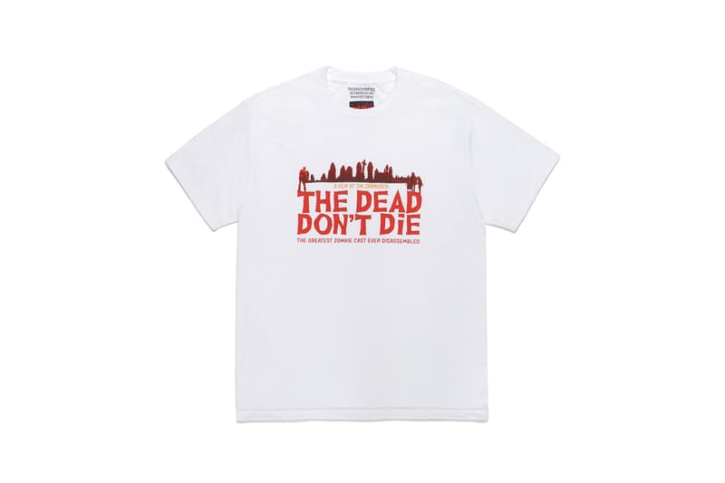 WACKO MARIA Jim Jarmusch THE DEAD DONT DIE Capsule menswear streetwear spring summer 2020 collection ss20 graphics