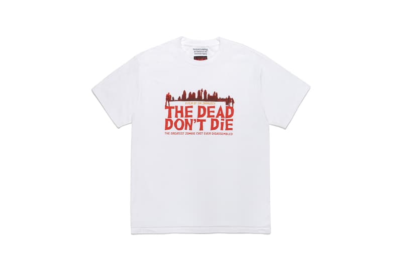 WACKO MARIA Jim Jarmusch THE DEAD DONT DIE Capsule menswear streetwear spring summer 2020 collection ss20 graphics