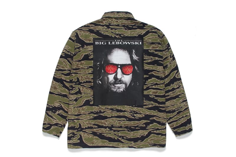WACKO MARIA The Big Lebowski 2020 Capsule menswear streetwear coen brothers films movies the dude comedy jeff bridges cult 1998 jackets t shirts sweaters