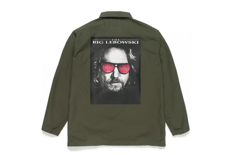 WACKO MARIA The Big Lebowski 2020 Capsule menswear streetwear coen brothers films movies the dude comedy jeff bridges cult 1998 jackets t shirts sweaters