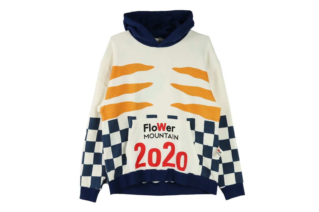 Walter Van Beirendonck for Flower Mountain FW20 fall winter 2020 collection collaboration sneaker tights hiking trek adventure tee shirt hoodie sweater japan buy release date