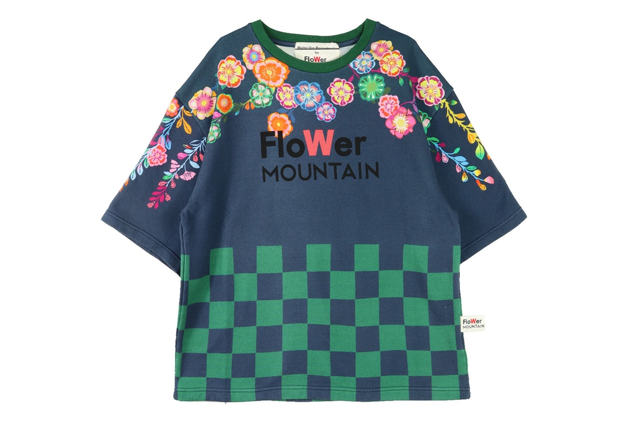 Walter Van Beirendonck for Flower Mountain FW20 fall winter 2020 collection collaboration sneaker tights hiking trek adventure tee shirt hoodie sweater japan buy release date