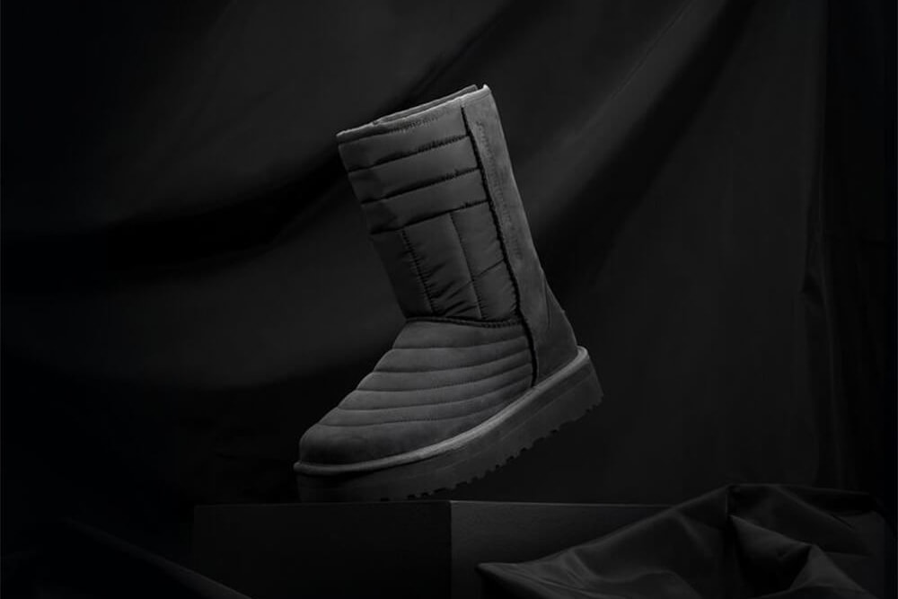 White Mountaineering x UGG, Saucony FW20 Collaboration footwear fall winter 2020 sneakers grid web switchback boot mouton miwo