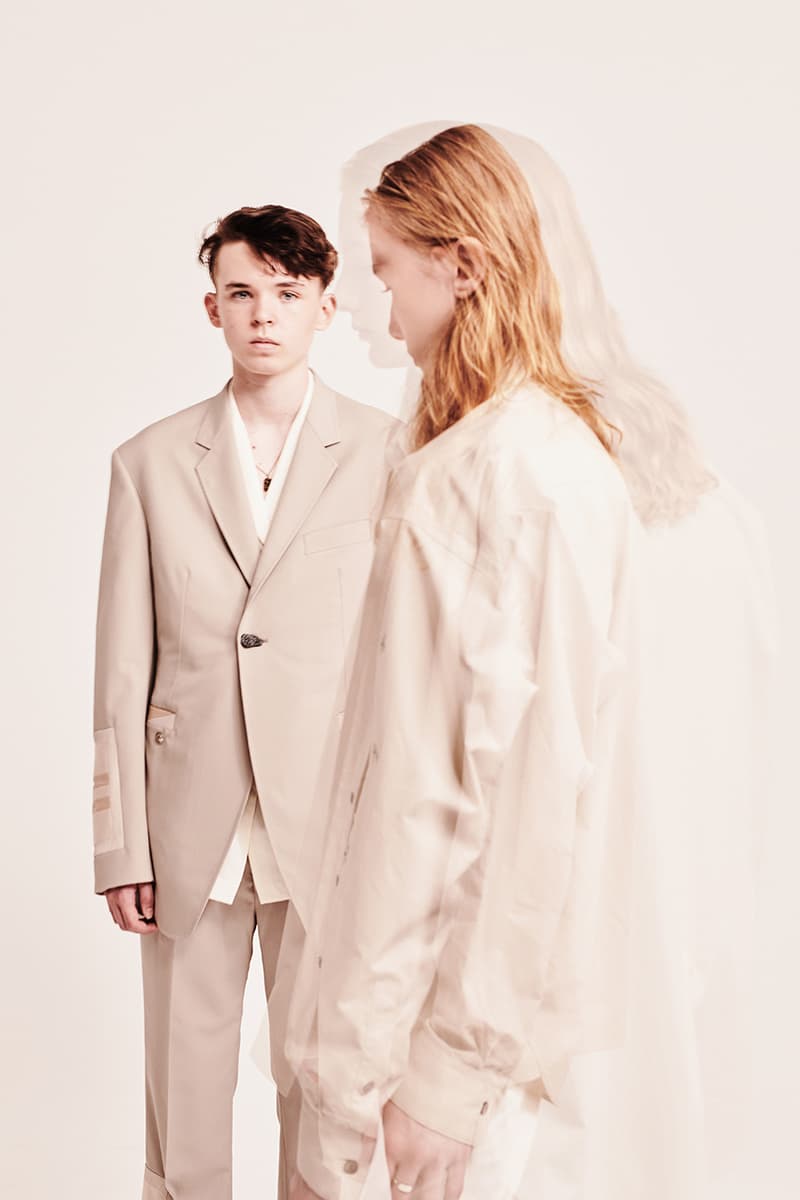 y.o.n. yon japanese label spring summer 2021 collection 2020 taupe collection tailoring release information
