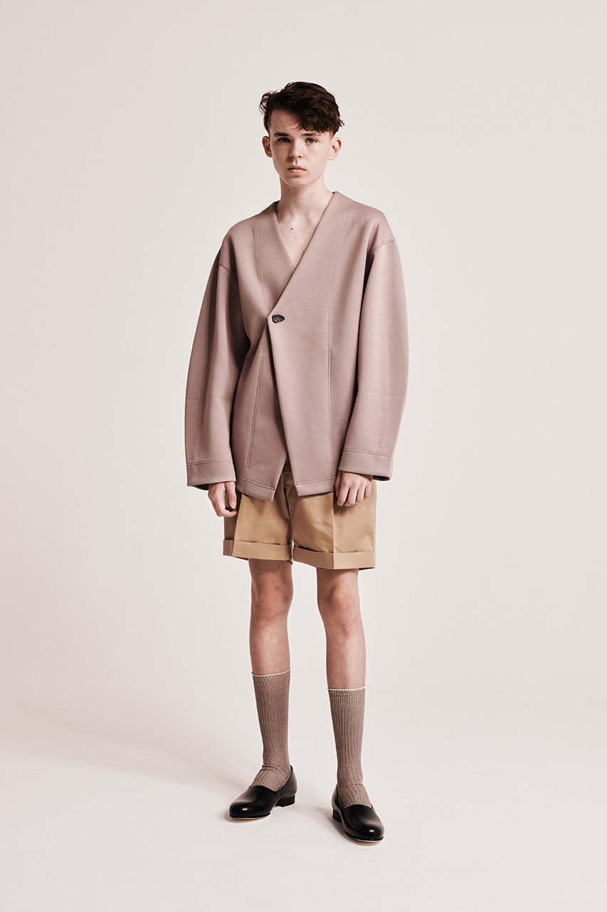 y.o.n. yon japanese label spring summer 2021 collection 2020 taupe collection tailoring release information
