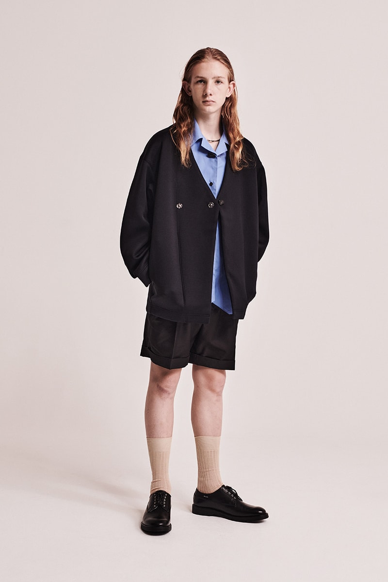 y.o.n. yon japanese label spring summer 2021 collection 2020 taupe collection tailoring release information