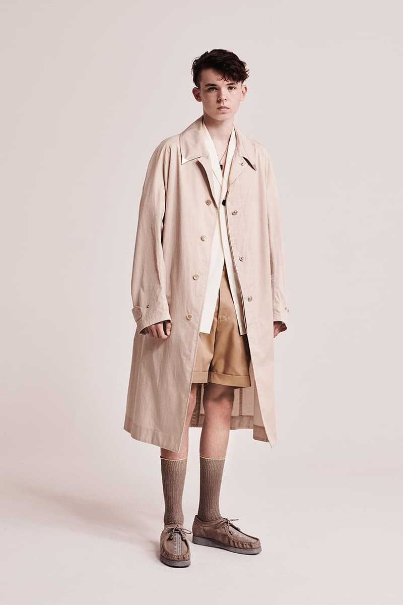 y.o.n. yon japanese label spring summer 2021 collection 2020 taupe collection tailoring release information