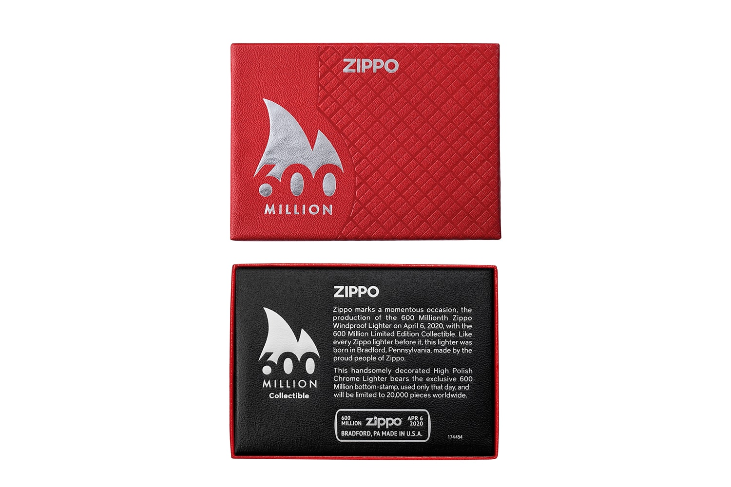 Zippo 600-Millionth Zippo Sold Lucas Johnson Bradford Pennsylvania USA America