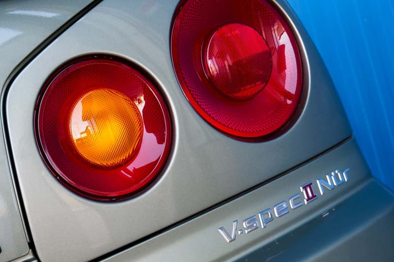 2002 Nissan Skyline GT-R V-Spec II Nur R34 JDM Millennium Jade For Sale $485000 USD Half Million Dollars Japanese Tuner Car Sportscar Classic Paul Walker Listing Buy Limited Edition Rare Japan Automotive Low Milage