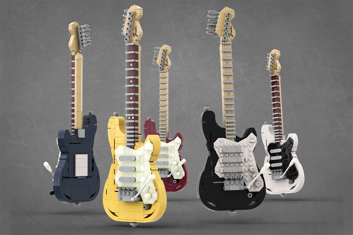 2020 LEGO IDEAS Fender Stratocaster Winner TOMOELL