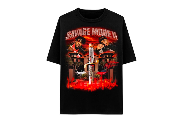 21 Savage and Metro Boomin Drop Limited Edition 'Savage Mode II' Merch