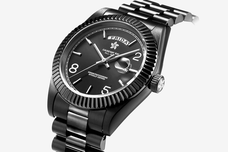 8FIVE2 Releases Triple Black Version of "ALL DAY" Watch
