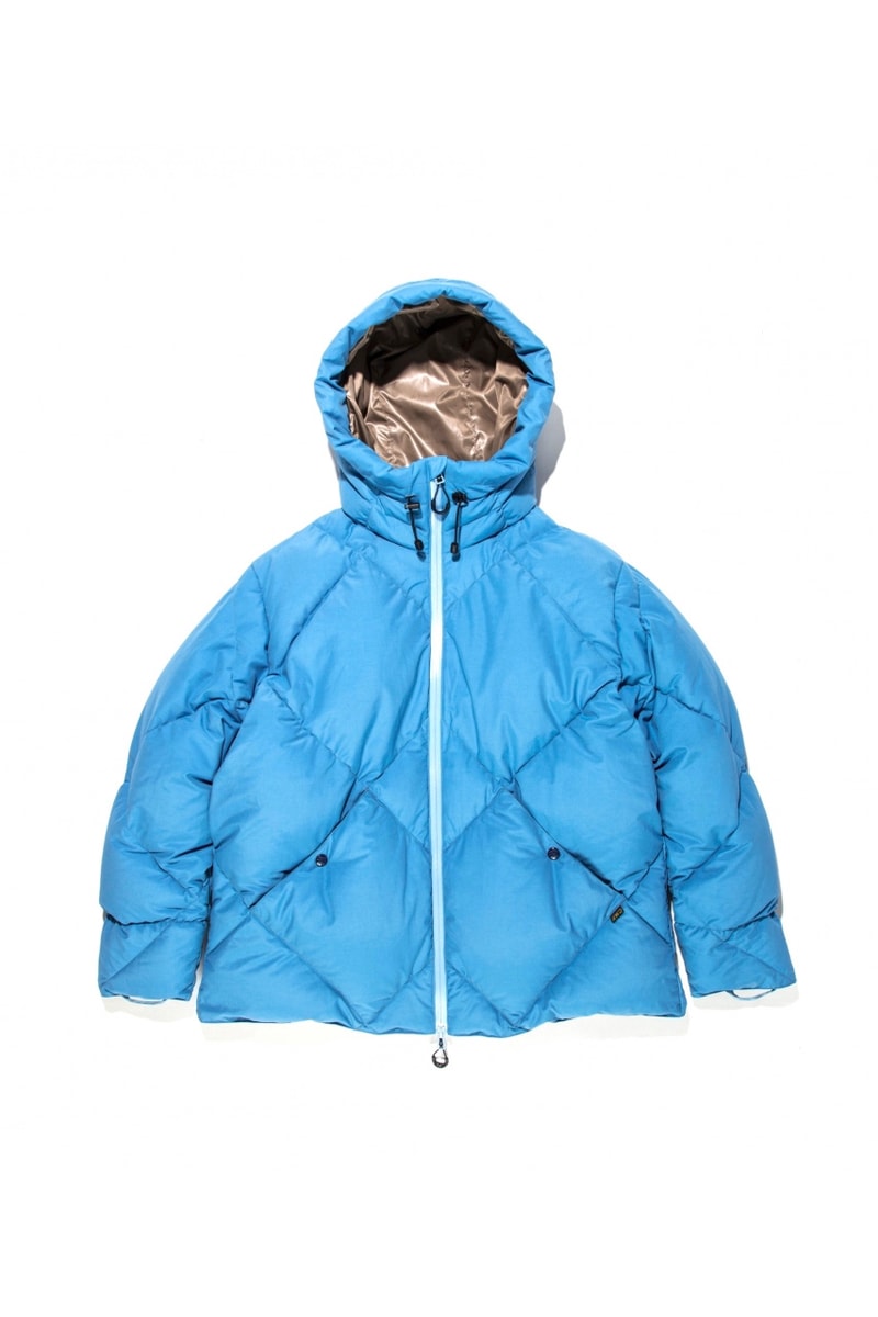 comfy outdoor garment Japanese menswear fall winter 2020 down jacket goose down 850 FP lost hills